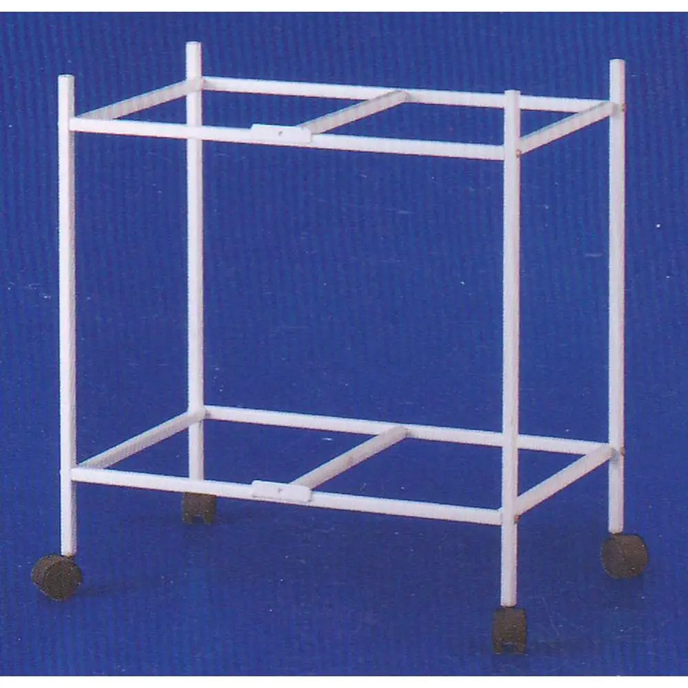 

Двухуровневая передвижная стойка для хранения или большая клетка для птиц размером 30x18x18