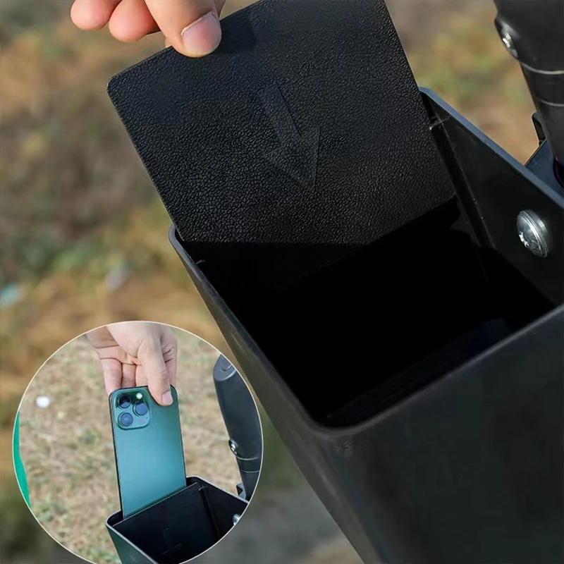 Wielofunkcyjny przedni schowek na pojazd elektryczny Uchwyt na kubek na telefon komórkowy Pedał Motocykl Deskorolka Rower Wiszący kosz