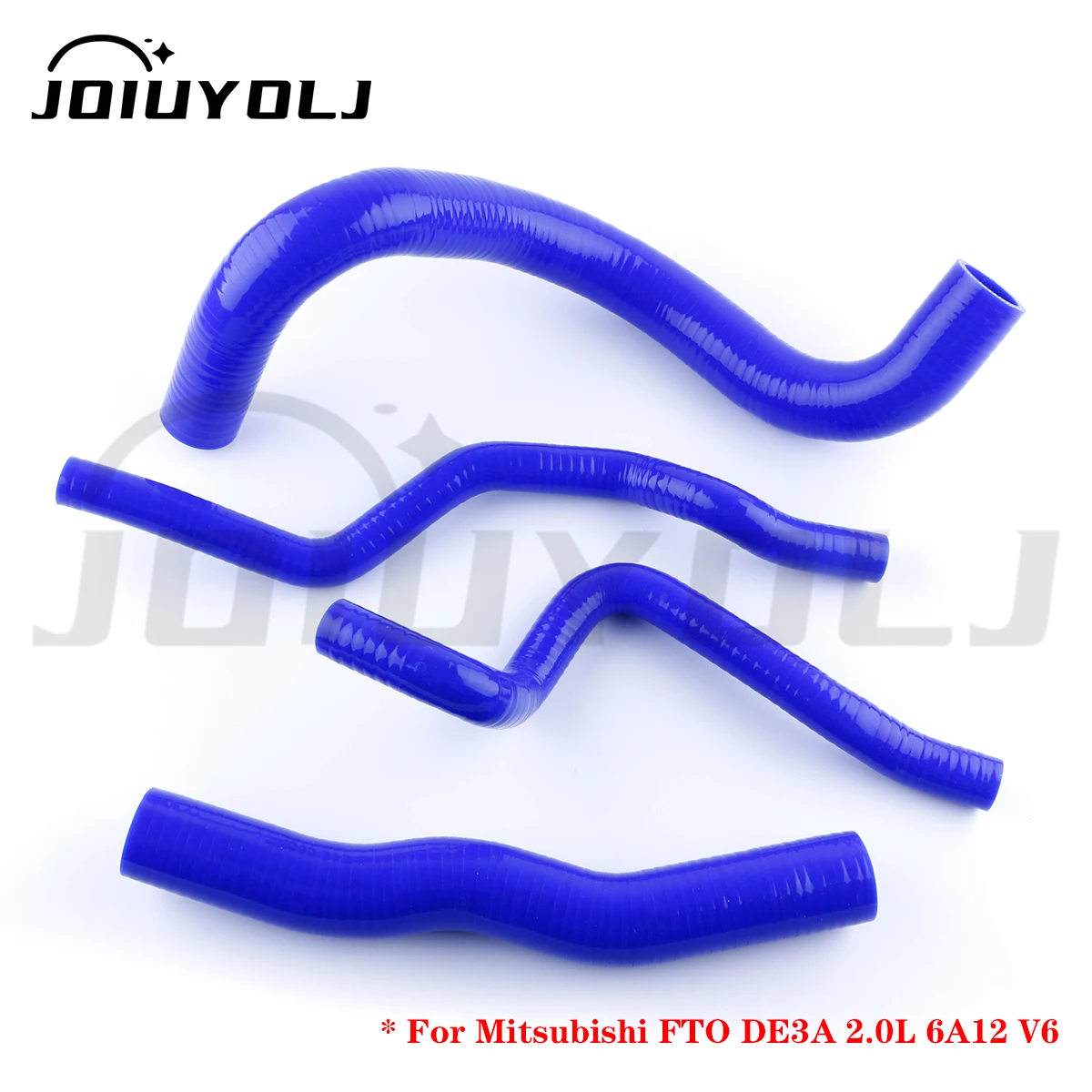 

Silicone Radiator Coolant Hose Kit For Mitsubishi FTO DE3A 2.0L 6A12 V6 Manual Transmission MT 1994-2001