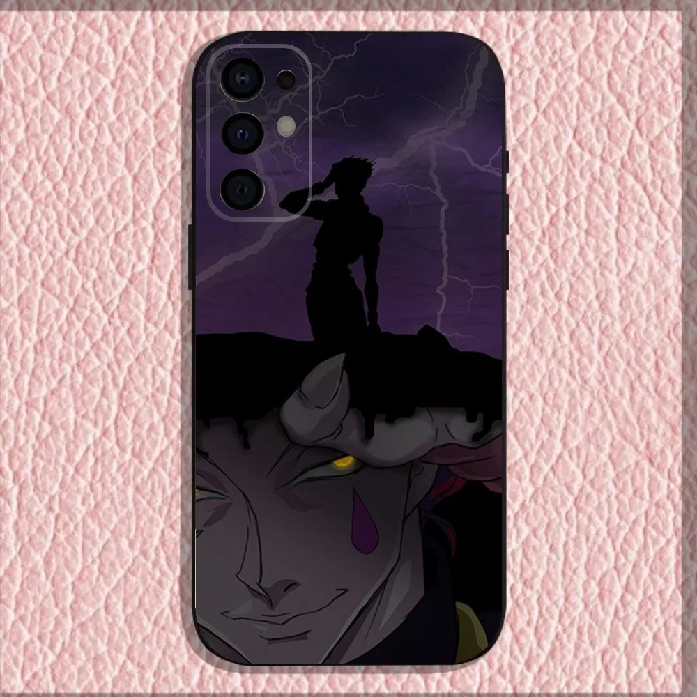 Anime H-Hisoka M-Morow Phone Case For Samsung S25,S24,S21,S22,S23,S30,Ultra,S20,Plus,Fe,Lite,Note,10,9,5G Black Cover
