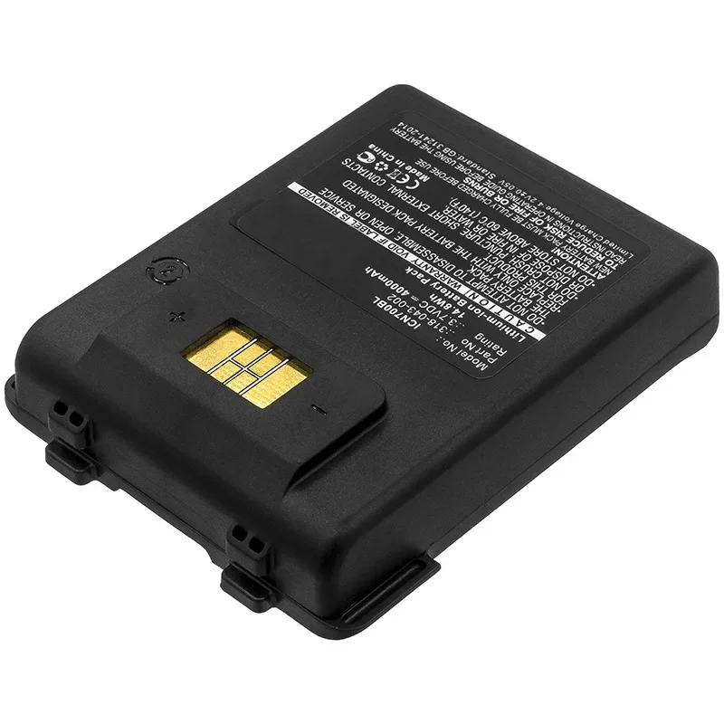 4000 мАч подходит для сканера штрих-кода Intermec CN70e 1000AB01, аккумуляторы для бытовой электроники, аксессуары и детали, аккумуляторы