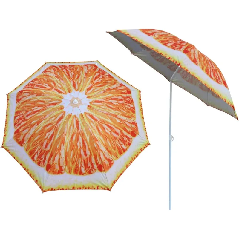 

Summer, 71 x 62 inches Fruit Beach/Patio Umbrella