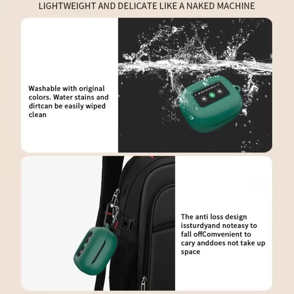 Jbl用シリコンヘッドホンケース,落下防止,防塵,耐衝撃,傷防止,充電ボックス,Jbl Live Flex3用スリーブ