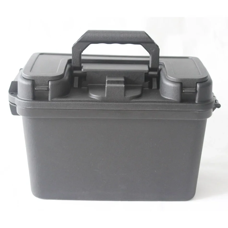 GD26 Portable Plastic Bullet Storage Case With Inner Tray, Hand Carry Box for Art Supplies and Fishing Gear