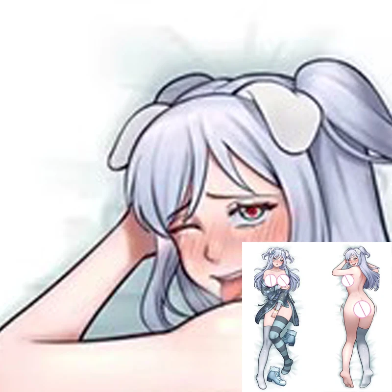 

Dakimakura Anime Pillow Cover Mechi Double Sided Print 2Way Cushion Bedding