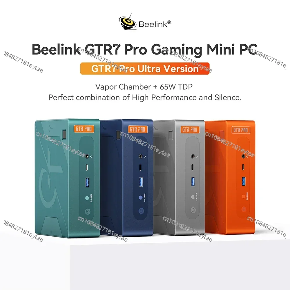 Beelink GTR7 Pro AMD Ryzen9 7940HS Up To 65W Office Gamer 32G 1TB DDR5 Dp Display Desktop Gaming Mini Pcs