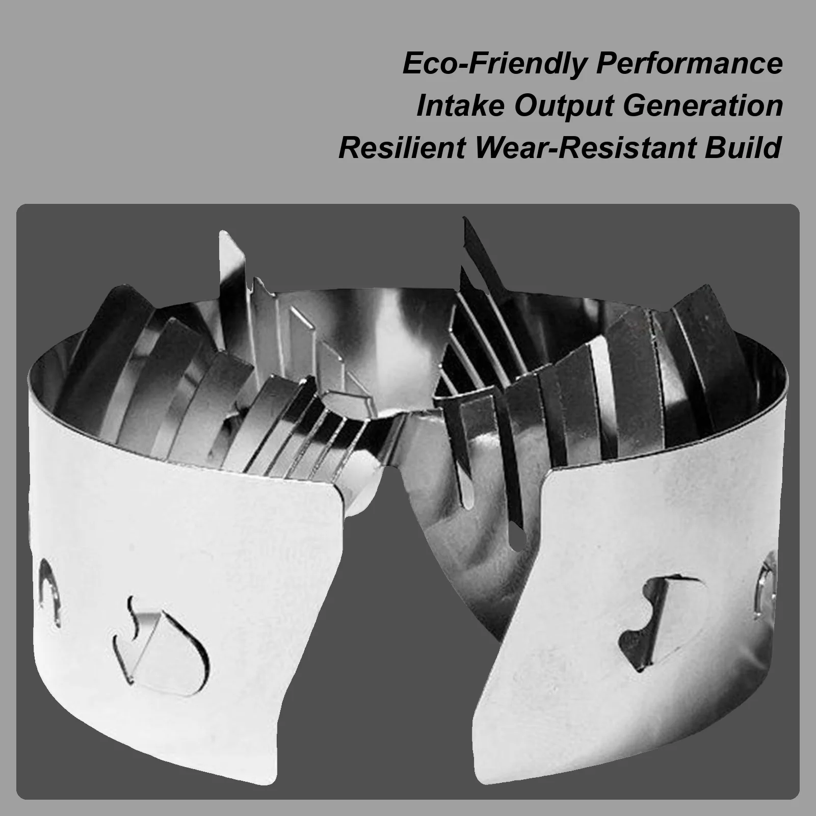 

Turbine Air Intake Automotive Air Intake Turbo Stainless Steel Modification Power Saver For Engine Output Oil Efficiency