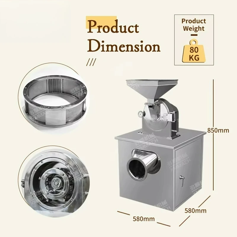 

LFJ-18B Good Product Dry Vegetables Spice Chili Pulverizer Grinder Machine