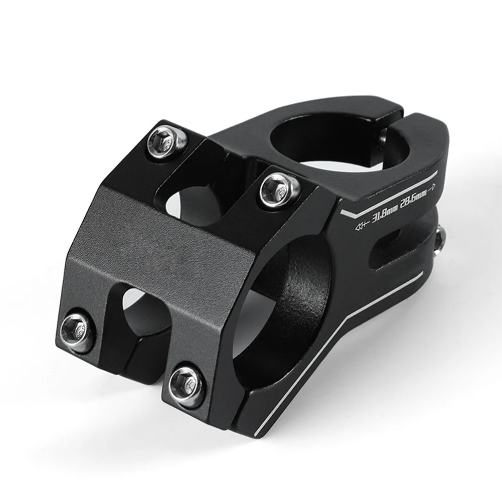 

Bike Handlebar Stem Aluminum Alloy Stem Anti-Slip Feature Forging Technology High Hardness Rust Prevention Smooth Steering