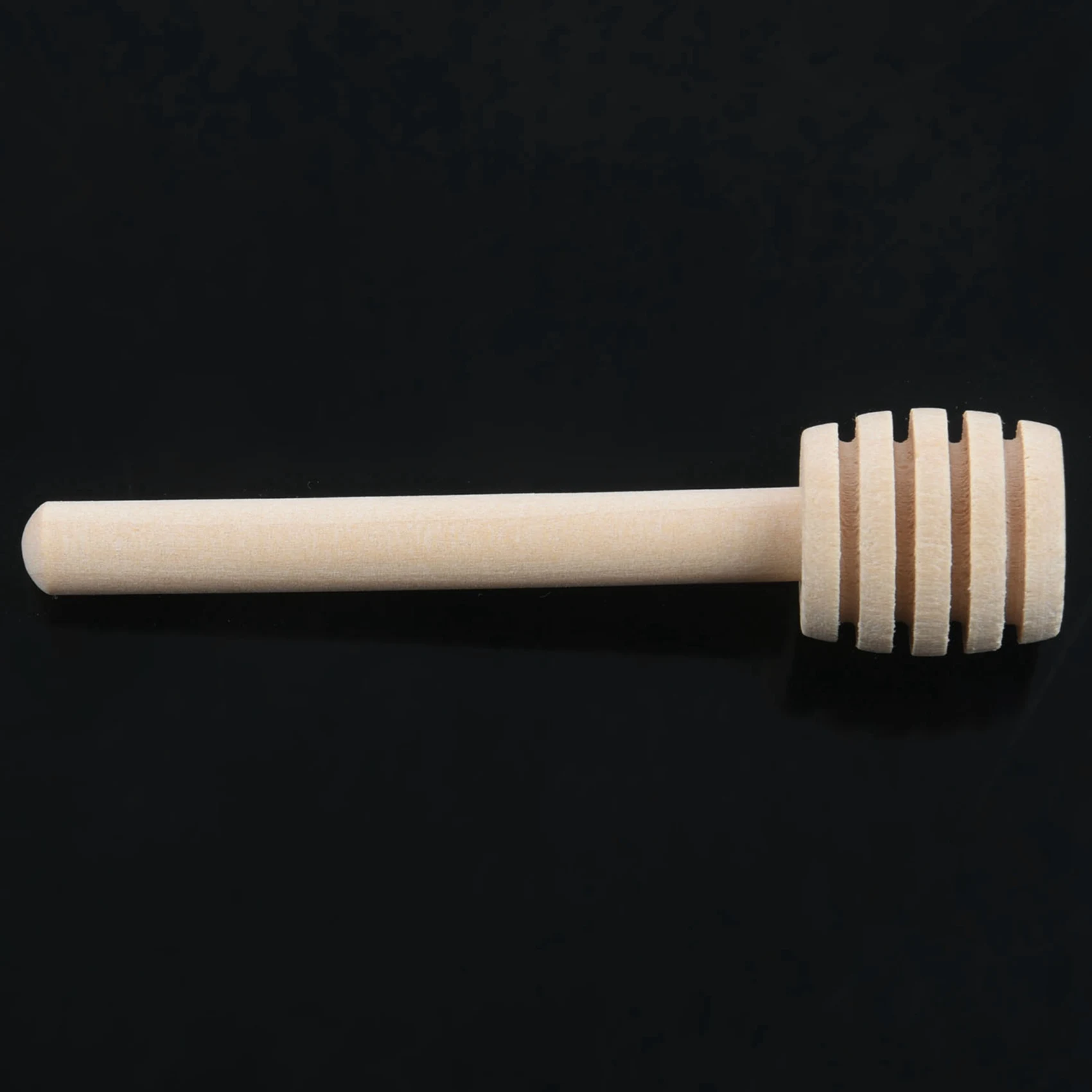 A36T-100 Pack Of Mini 3 Inch Wood Honey Dipper Sticks, Individually Wrapped, Server For Honey Jar Dispenser Drizzled Honey