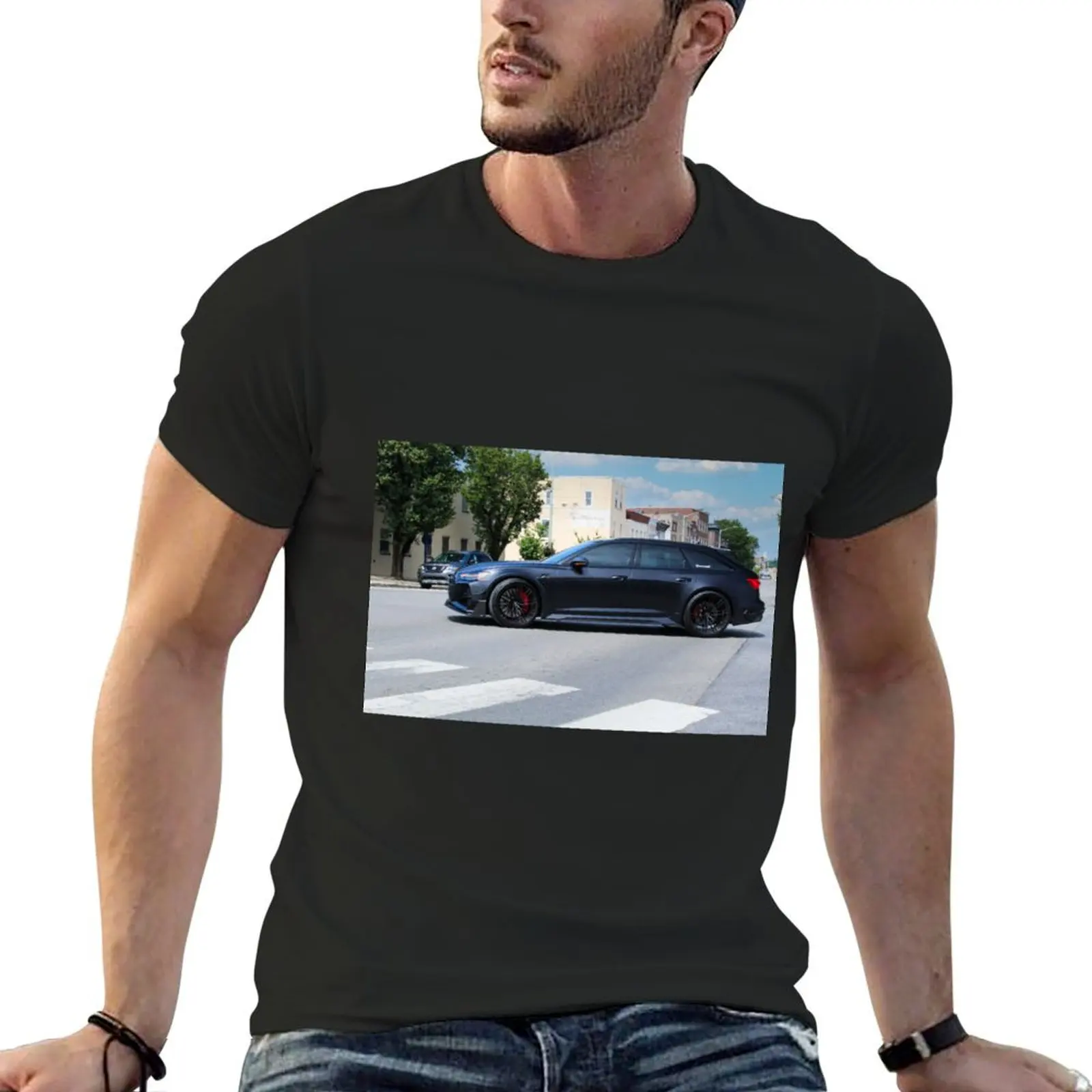 RS6 ABT T-Shirt oversized custom t shirt quick-drying tops mens champion t shirts