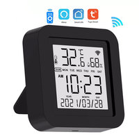 Tuya Smart WiFi Universal IR Remote Temperature Humidity Sensor for Air Conditioner TV AC Works with Alexa,Google Home Yandex