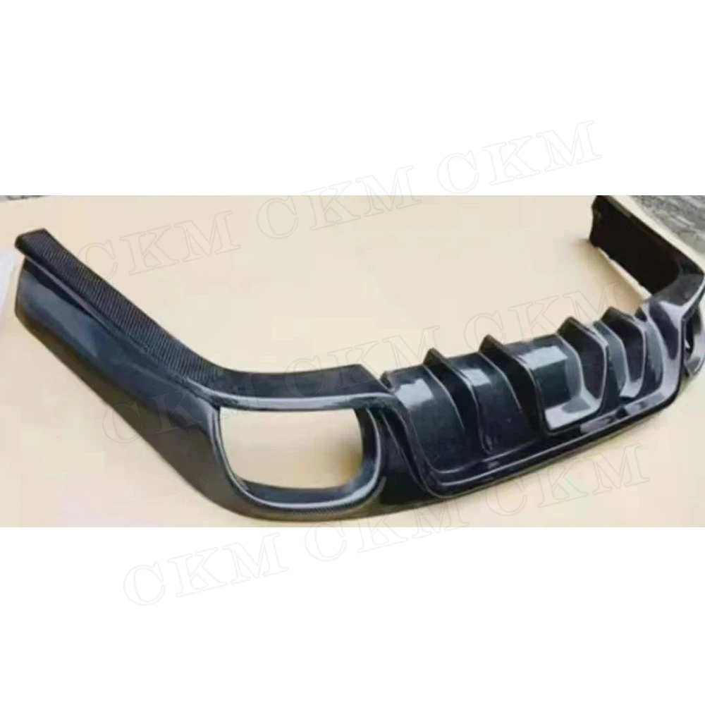 

Carbon Fiber Rear Bumper Lip Diffuser FRP Unpainted Bumper Cover Auto Car Decpration For Porsche Panamera 970.1 2010-2014