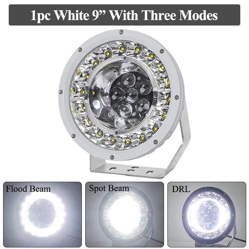 9 inch 4D Lens Laser Spot Beam LED Werklicht Offroad 4x4 SUV Bumper LED Rijverlichting Zware Truck Auto Marine LED Lamp