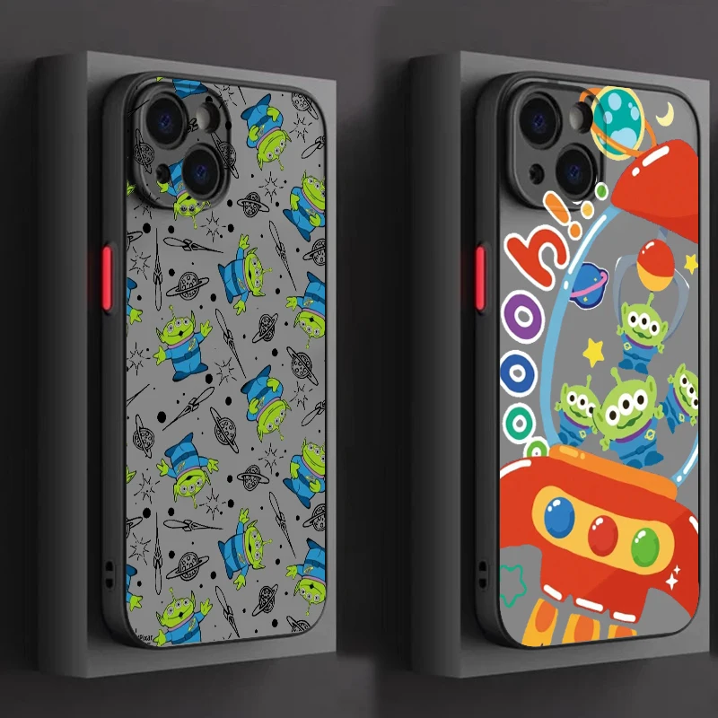 

Disney Toy Story Cartoon Art Frosted Translucent For Apple iPhone 15 14 13 12 11 XS XR X 8 7 SE Pro Max Plus Mini Back