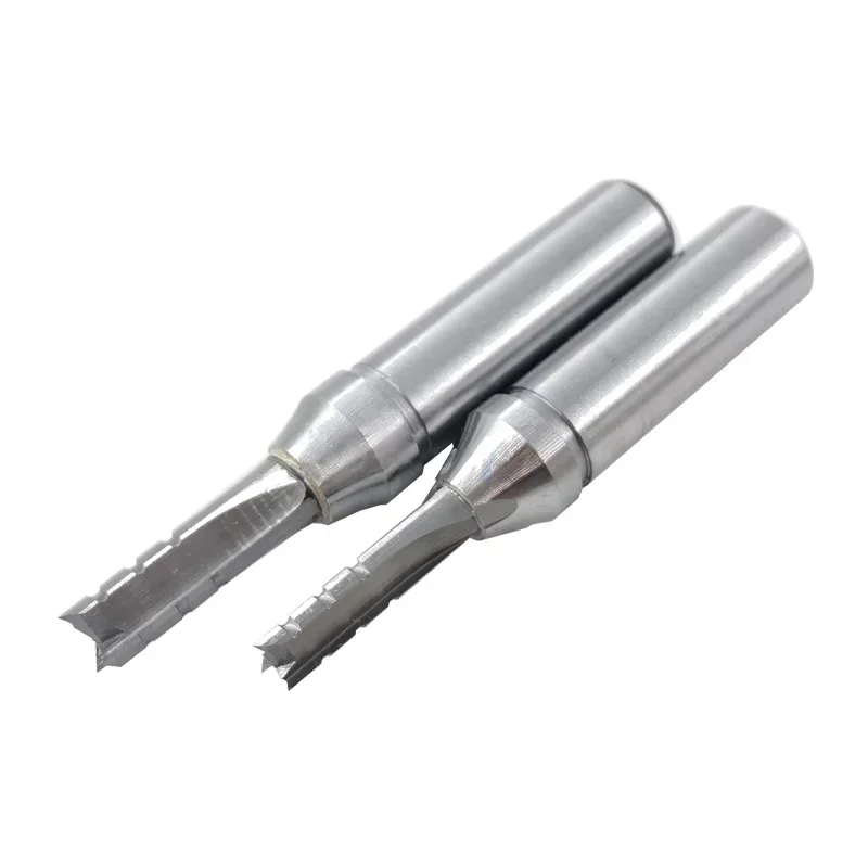 Imagem -02 - Tungstênio Aço Carpintaria Endmill Cortador Reto Slot de Escultura em Madeira Roteador Aparar Cnc Duro 12.7 mm Flautas 1pc Flautas