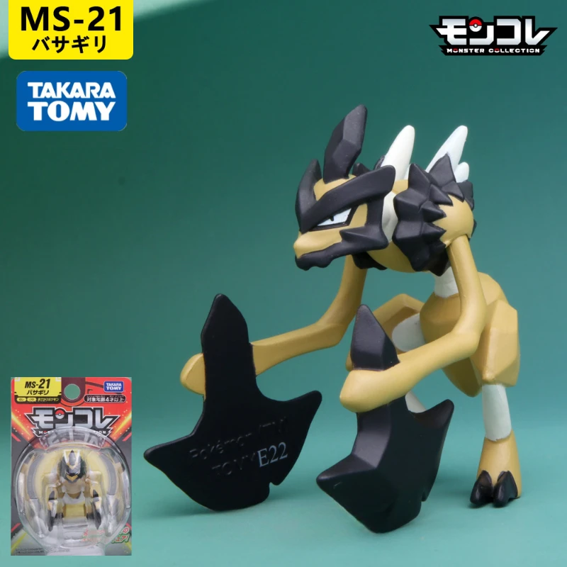 TAKARA TOMY Pokemon อะนิเมะ Kleavor Miniature เกม Evolution ตุ๊กตาของเล่นเด็กคริสต์มาสของขวัญ