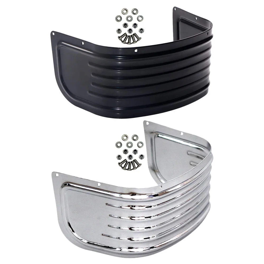 

Motorcycle Front Fender Skirt Trim Protector Cover for Harley Touring Road King Electra Street Glide 2014-2022