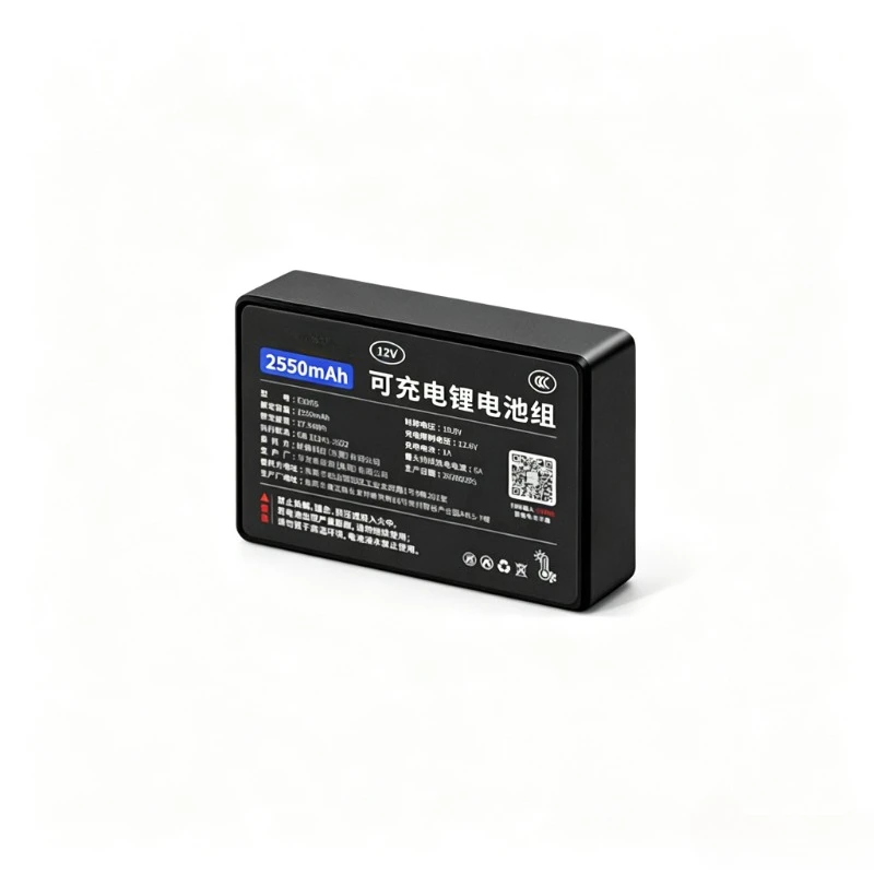 12V 2550mAh-10200mAh 3S 18650 Li-ion Battery Pack with Protective Shell, Rechargeable Battery for DIY Smart Car Robot RC Model