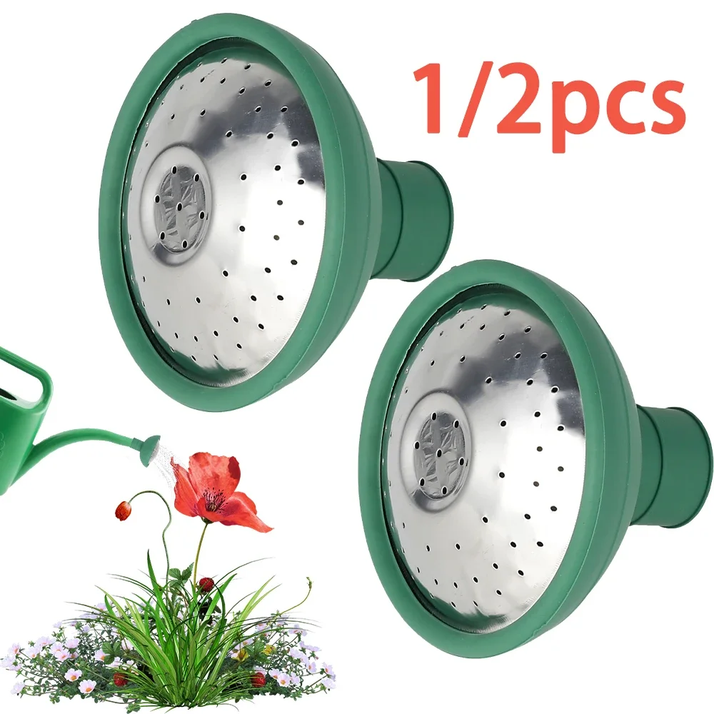 1/2Pcs Rubber Garden Watering Can Rose Head Universal Water Sprinkler Head Watering Can Replacement Nozzle Garden Watering Tool