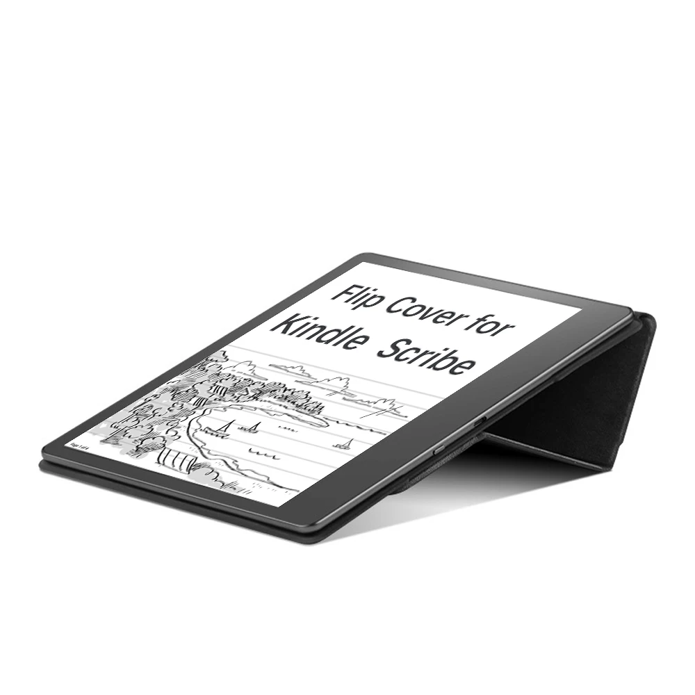 غطاء امتزاز نحيف لهاتف أمازون كيندل سكرايب 2024 2022 10.2 بوصة حافظة ذكية للكتاب الإلكتروني لجهاز Kindle Scribe Gen2 Auto Sleep/Wake #4
