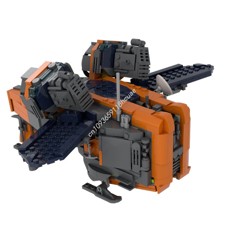 

850 шт. MOC арктический транспорт, космический корабль, модель строительных блоков, идея, игрушки для рукоделия, образование, дети, креативные подарки на день рождения, Рождество