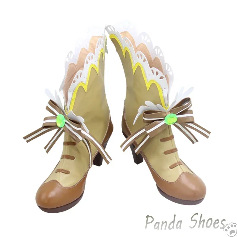 Buty do cosplayu Ogata Chieri z gry Game Rebellion, rekwizyt do kostiumu cosplay anime, komiksowego, na con, Halloween.