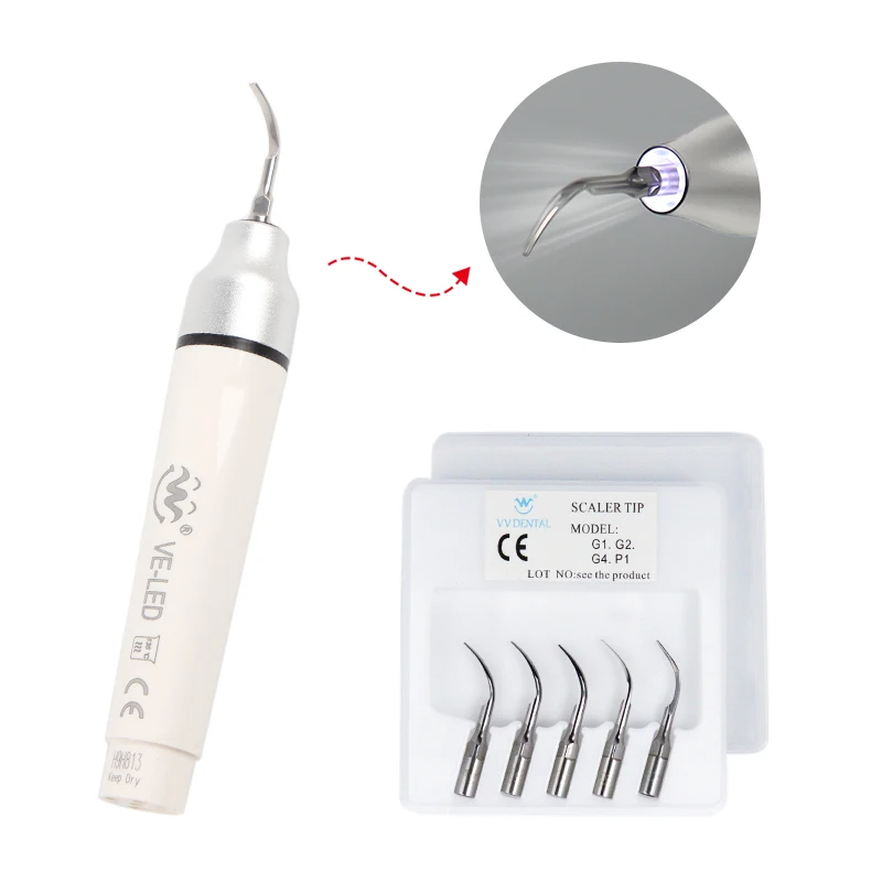 VVDental Dental Ultrasound Scaler For Remove Tooth Plaque And Calculus Cleaning Dental Whitening Portable Tools