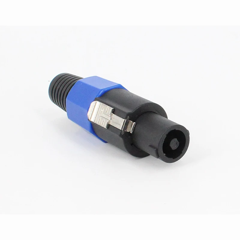 Speakon NL4FC 4Pin Locking Amp Speaker Connector Adapter Long Tail Professional XLR 4 Pole Audio Cable Male Plug