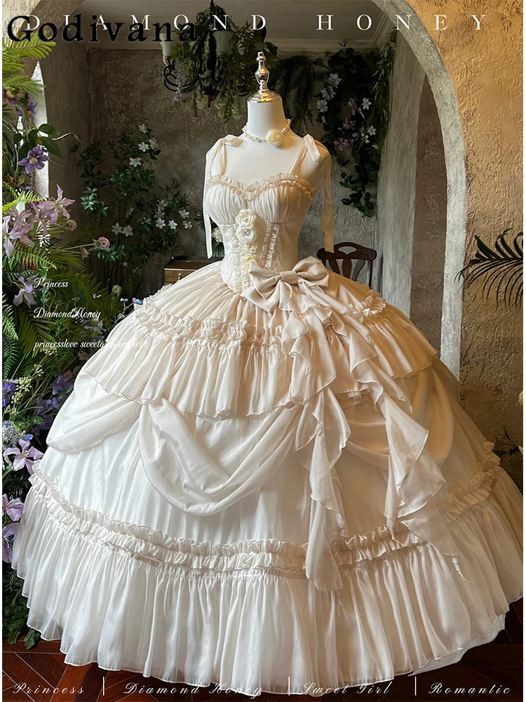 

Милое изысканное вечернее платье принцессы, женское длинное платье с высокой талией и милым бантом для дня рождения, юбилейное платье для совершеннолетия