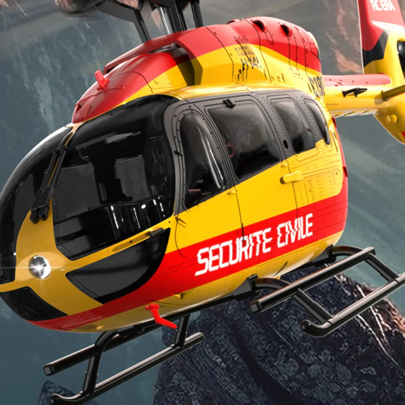 

Аутентичный радиоуправляемый вертолет C190, измерение высоты потока света, бесщеточный прямой привод H145, игрушечная модель для самолетов с дистанционным управлением