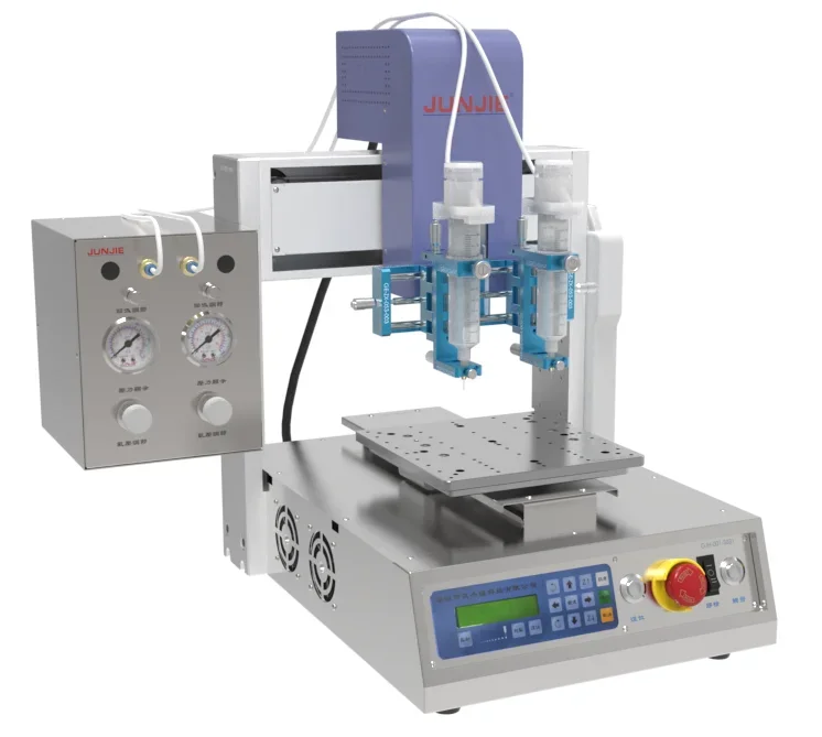 Most popular Automatic Product Three-Axis glue machine with two  point in 2024