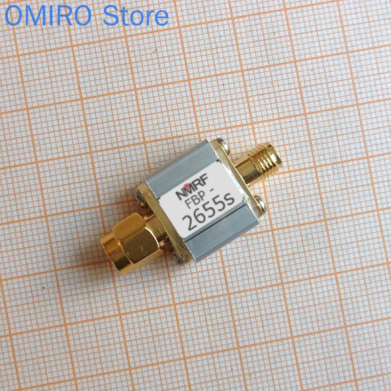 2655Mhz LTE พิเศษ Saw Bandpass Filter, 1dB Passband, 2620-2690Mhz SMA อินเทอร์เฟซ