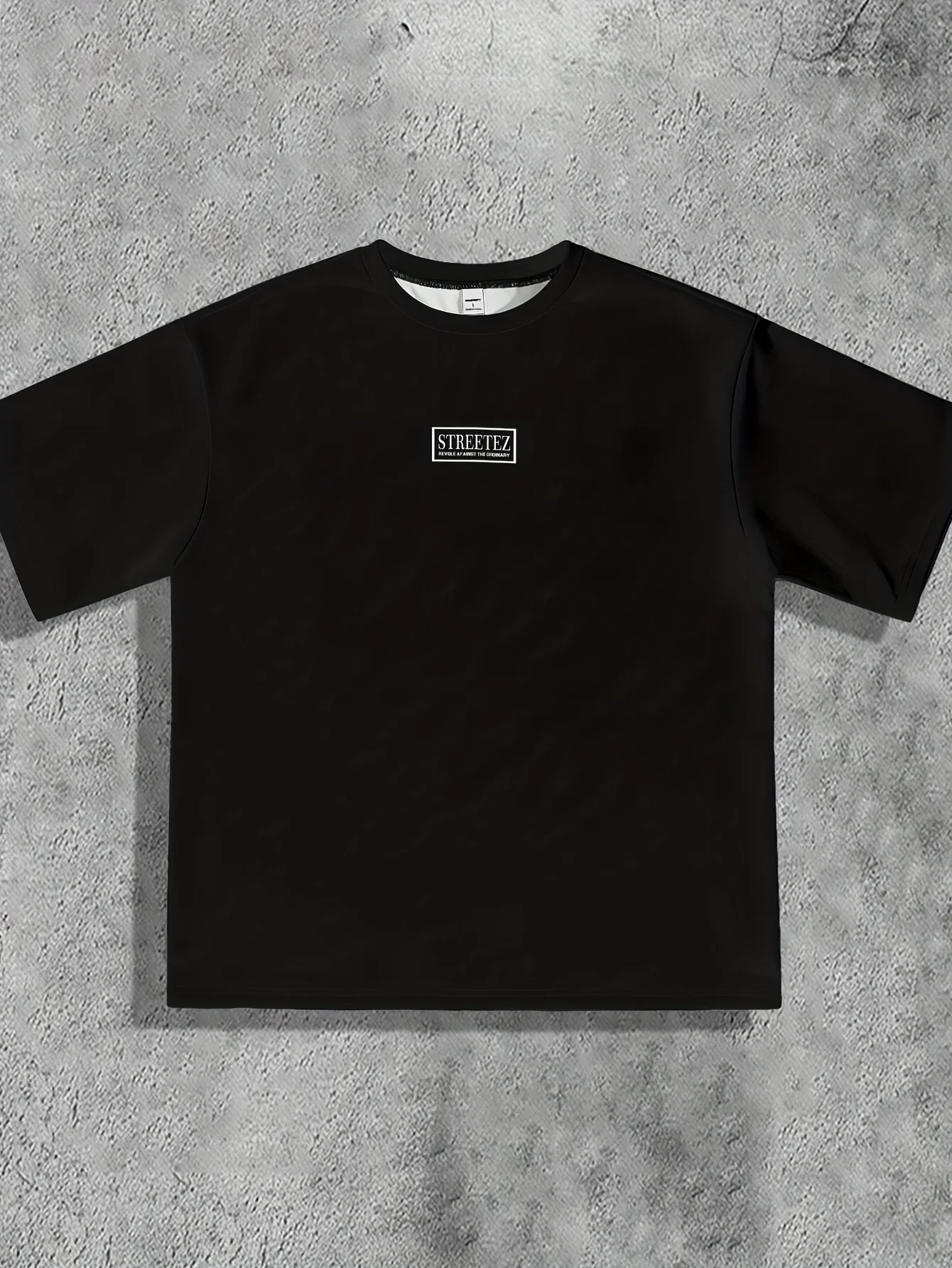 The new men's T-shirt for the summer of 2025 features a casual fashionable comfortable and breathable 3D letter pattern print