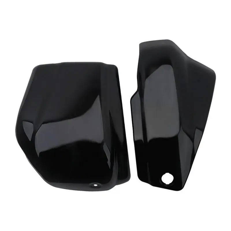 A13Z-Motorcycle Battery Side Covers Fairing Black For Dragstar Vstar XVS1100 Classic Custom 1999-2011