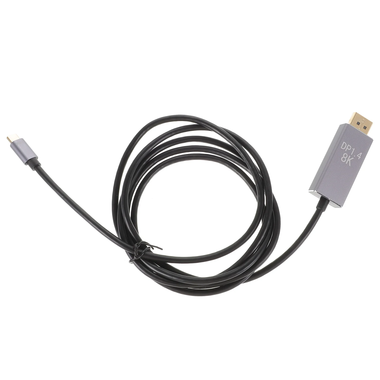 Kabel USB C do DisplayPort 1.4, 15 cm, konwerter wideo 4K 8K do monitorów i projektorów, kabel USB C do DisplayPort