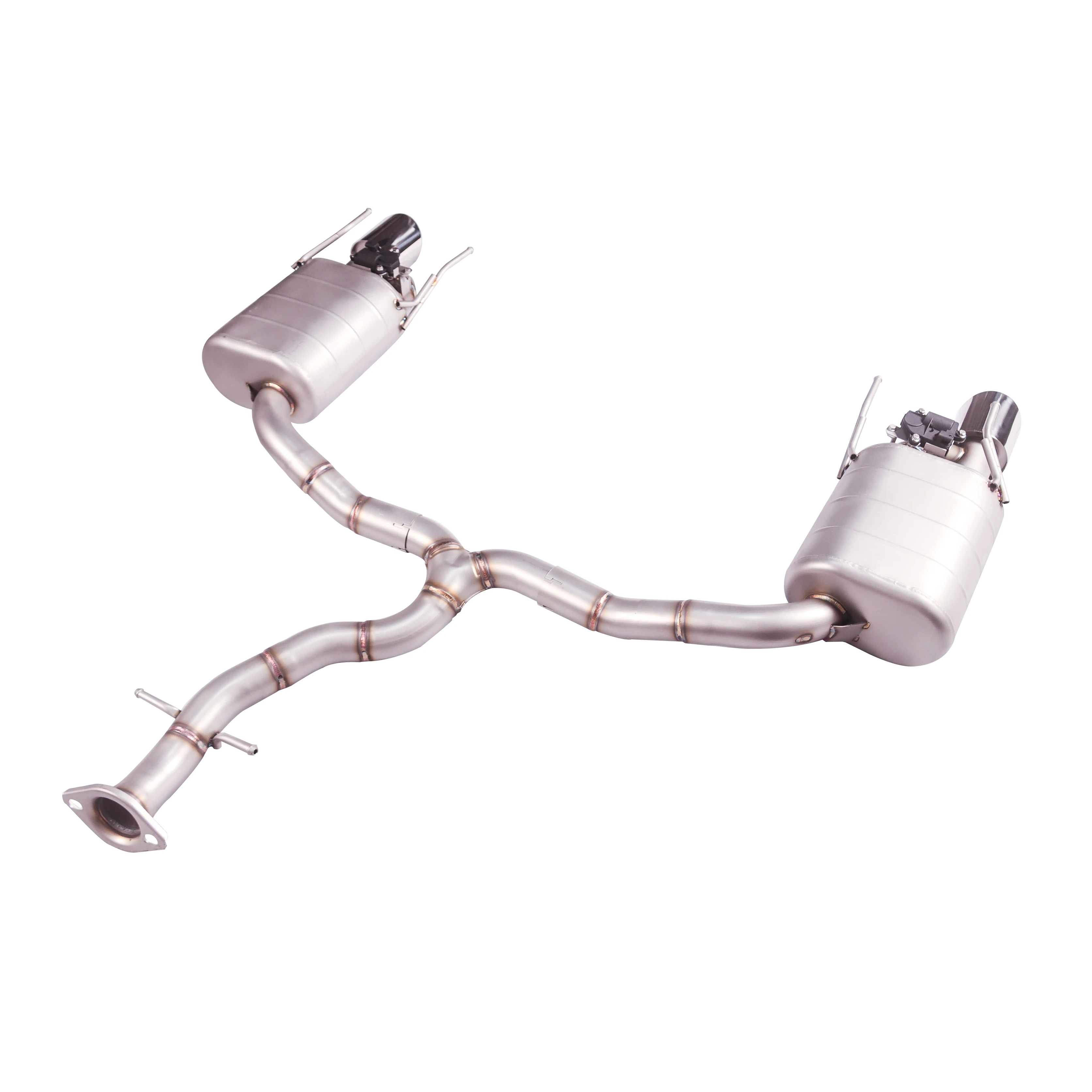 

【 Custom product 】 For 11 Lexus IS200, IS250, IS300, 2.5L Catback 304 stainless steel adjustable valve exhaust system silencer