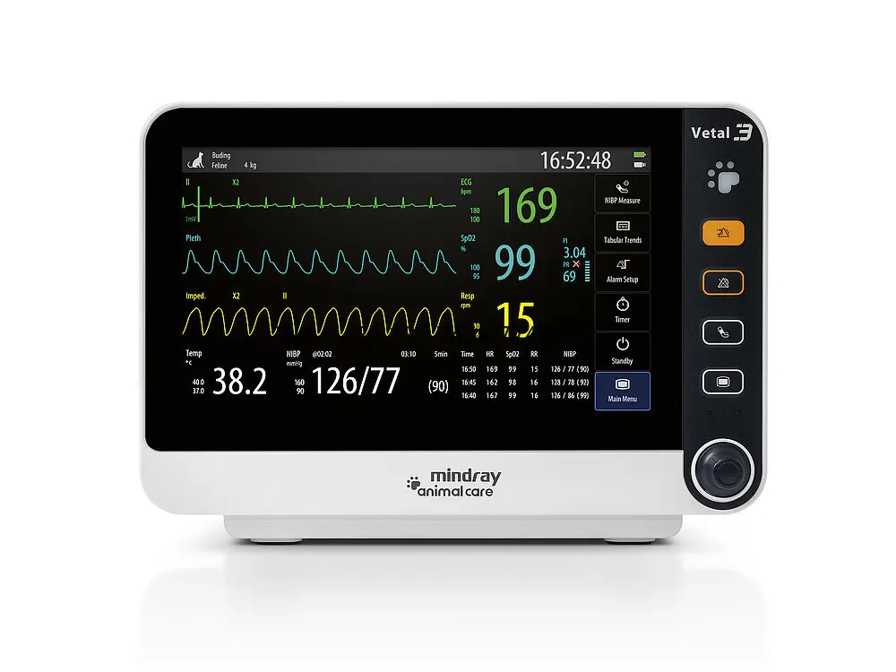 Vetal 3 Multi-parameter Montor for Animal Portable Veterinary