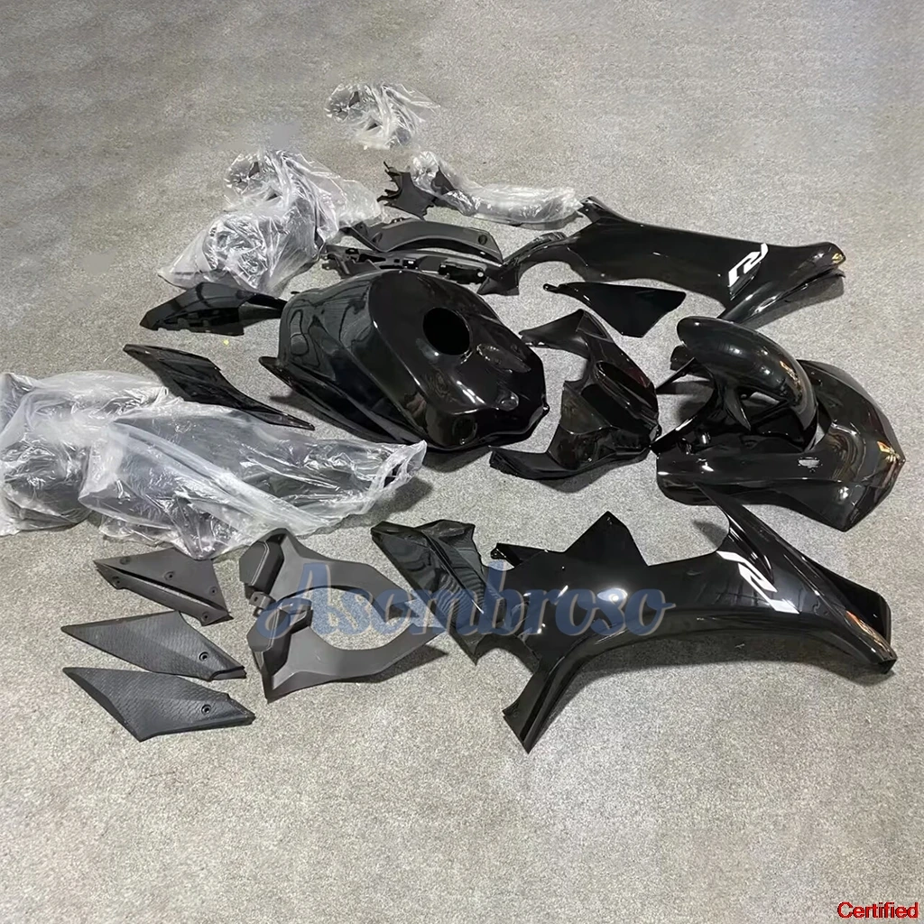 Motorcycle Fairing Kit for Yamaha YZF R1 2020 2021 2022 2023 YZF-R1 YZFR1 22 23  All Black Bodywork Protective cover