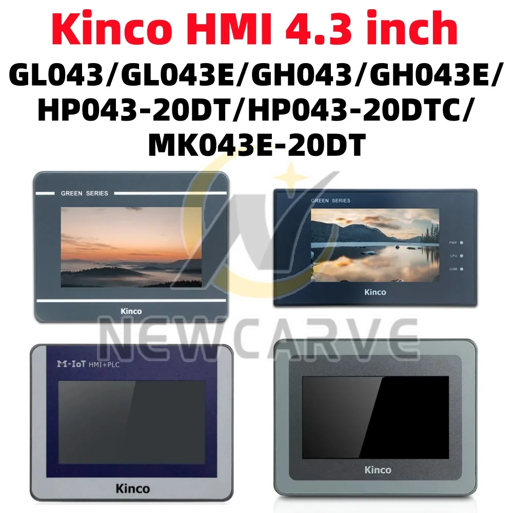 

4.3 Inch Kinco HMI Touch Screen GL043 GL043E GH043 GH043E HP043-20DT HP043-20DTC MK043E-20DT Human Machine Interface Controller