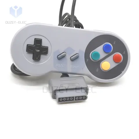 16 Bit SNES Gamepad FC Gamepad High Quality Button Pad Retro Classic Handheld Gamepad Video Game Player TV Mini Gamepad