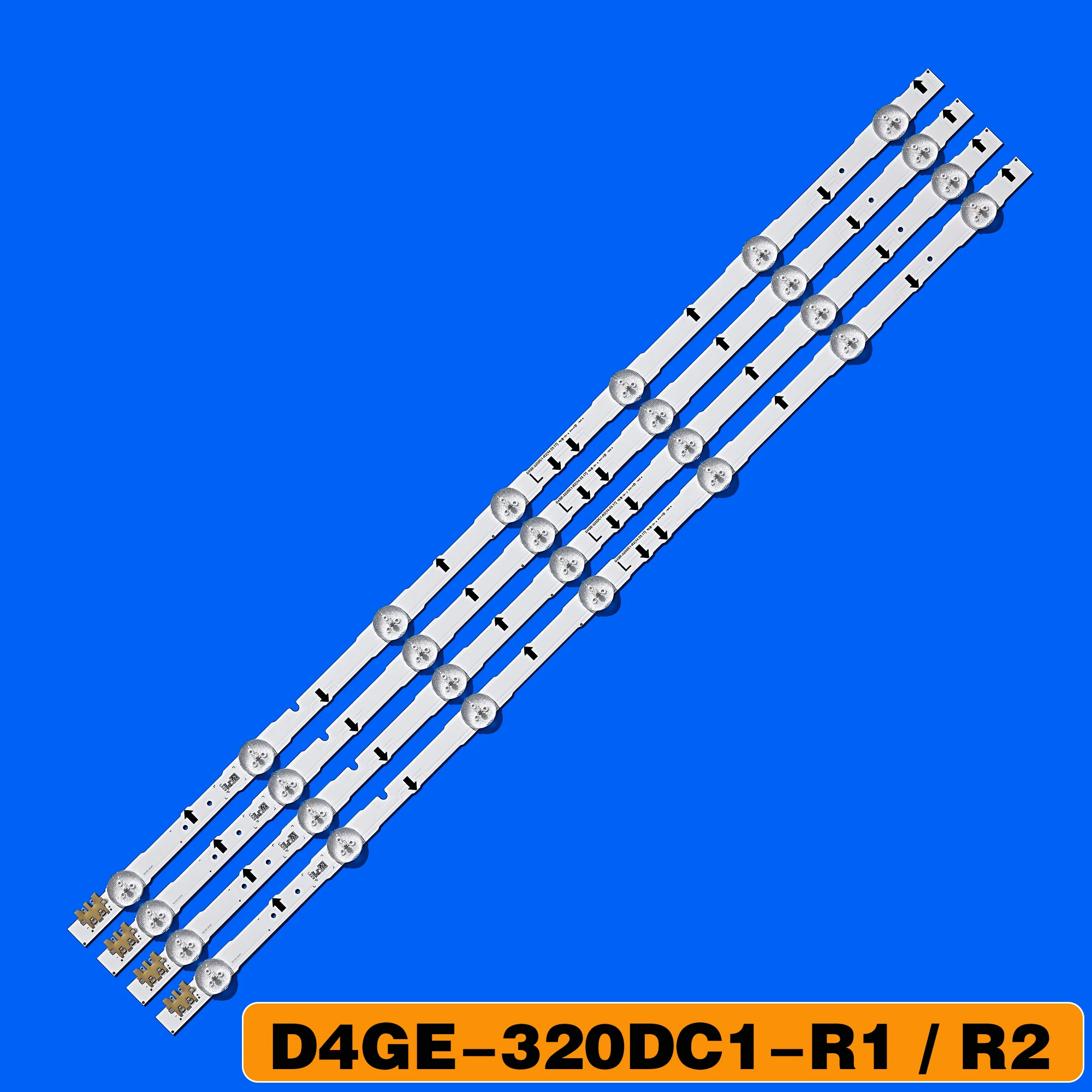 LED Backlight strip for UE32H6400AK UE32H6400AW UE32H6410AU UE32H6200AY UE32H6230AK UE32H6270AS D4GE-320DC1-R2 UE32J5000AK