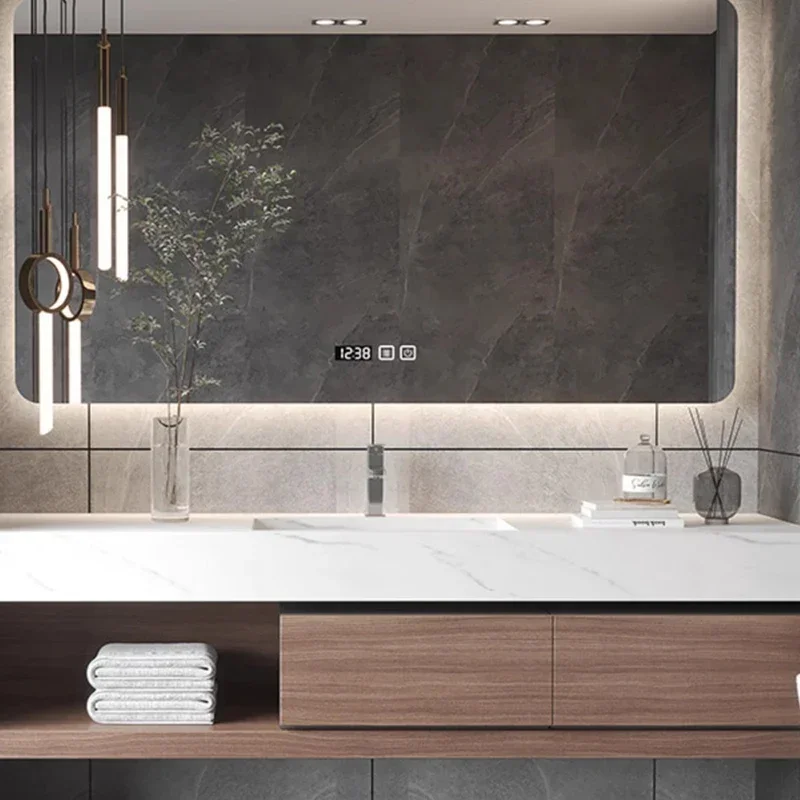 

Итальянский дизайн, туалетный столик для ванной комнаты с раковиной, современные полки, туалетный столик для ванной комнаты, японская деревянная мебель для дома Gabinetti LLBC