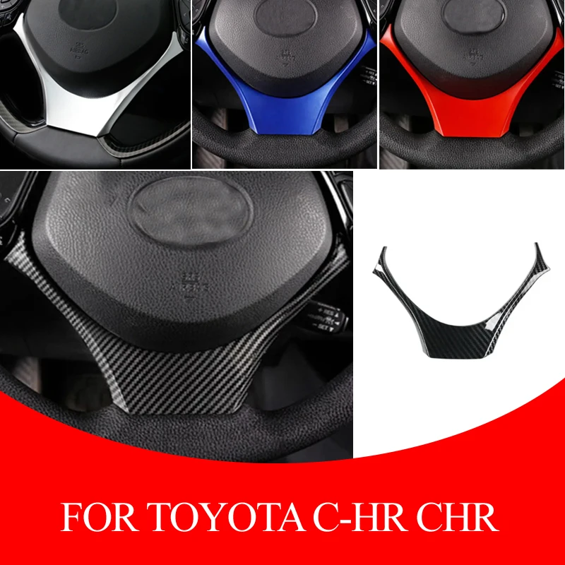 Dla Toyota CHR C-HR 2016-2020 ABS Przycisk kierownicy samochodowej Pokrywa ramy Wykończenie Wnętrze Akcesoria samochodowe