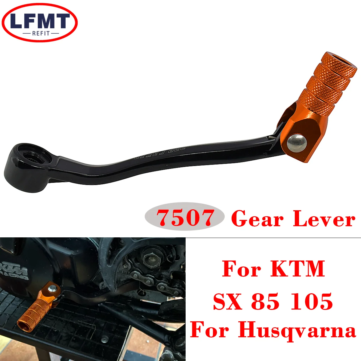 Motorcycle CNC Gear Shifter Shift Lever For KTM SX85 SX105 SX 85 105 2003-2017 For Husqvarna TC85 TC 85 2014-2017 MX Dirt Bike