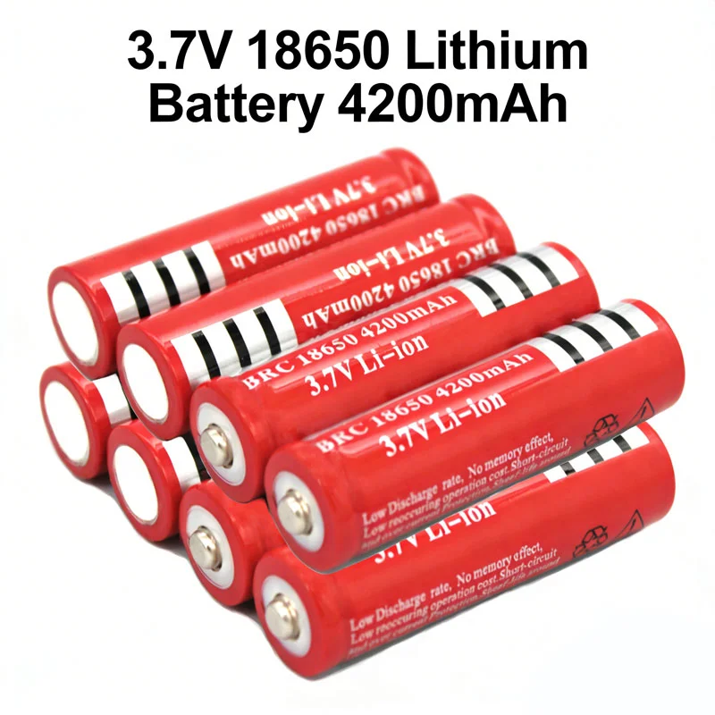 

2026 original Rechargable Battery 18650 3.7 V Battery for LED Lantern torch+USB Charger