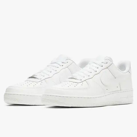 Nike Official Authentic AIR FORCE 1 Men's Casual Wear resistant Fashion Board Shoes CW2288-111