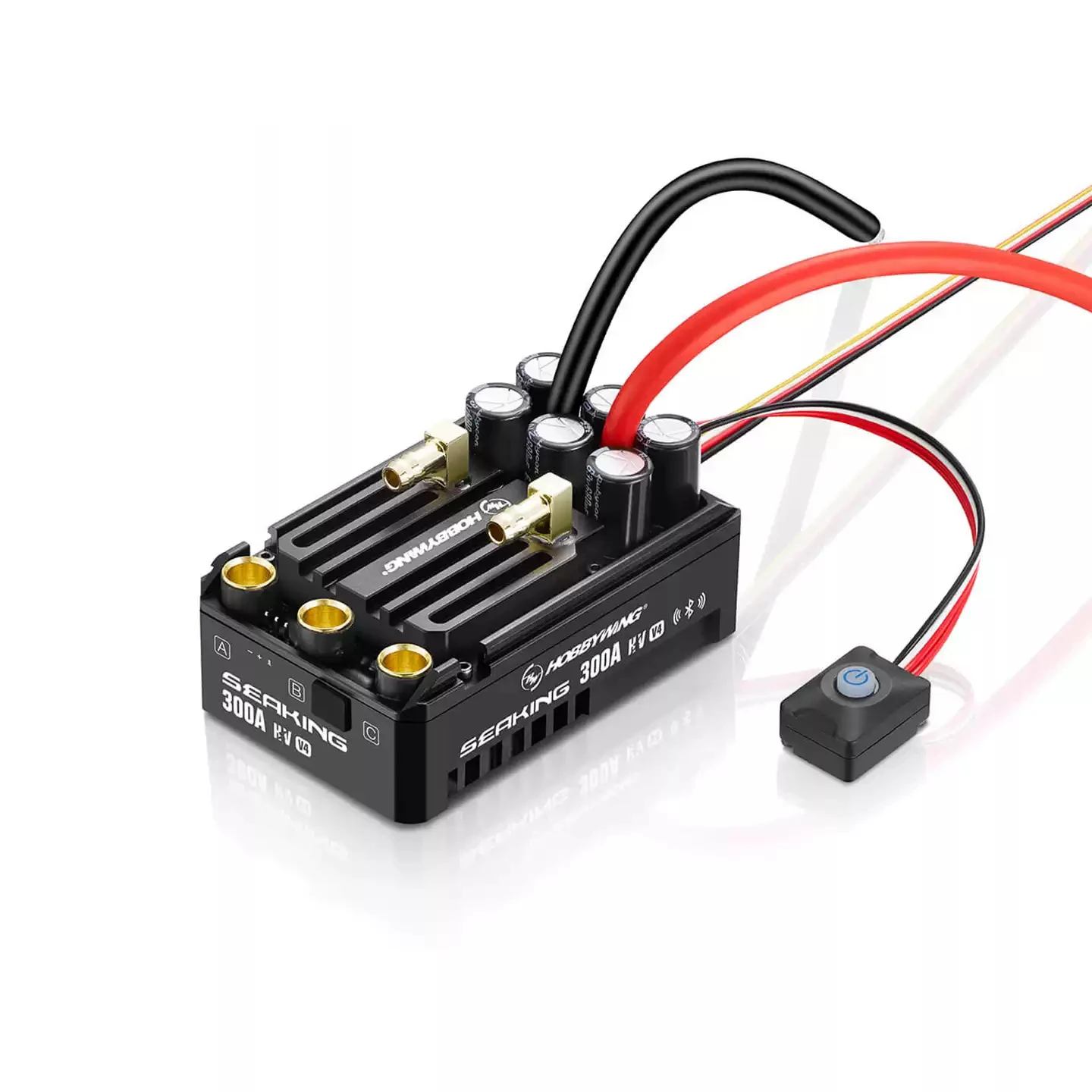 Hobbywing Seaking 200A Regolatore di velocità HV V4 ESC senza spazzole per barca RC Regolatore di velocità elettronico programmabile per modelli RC