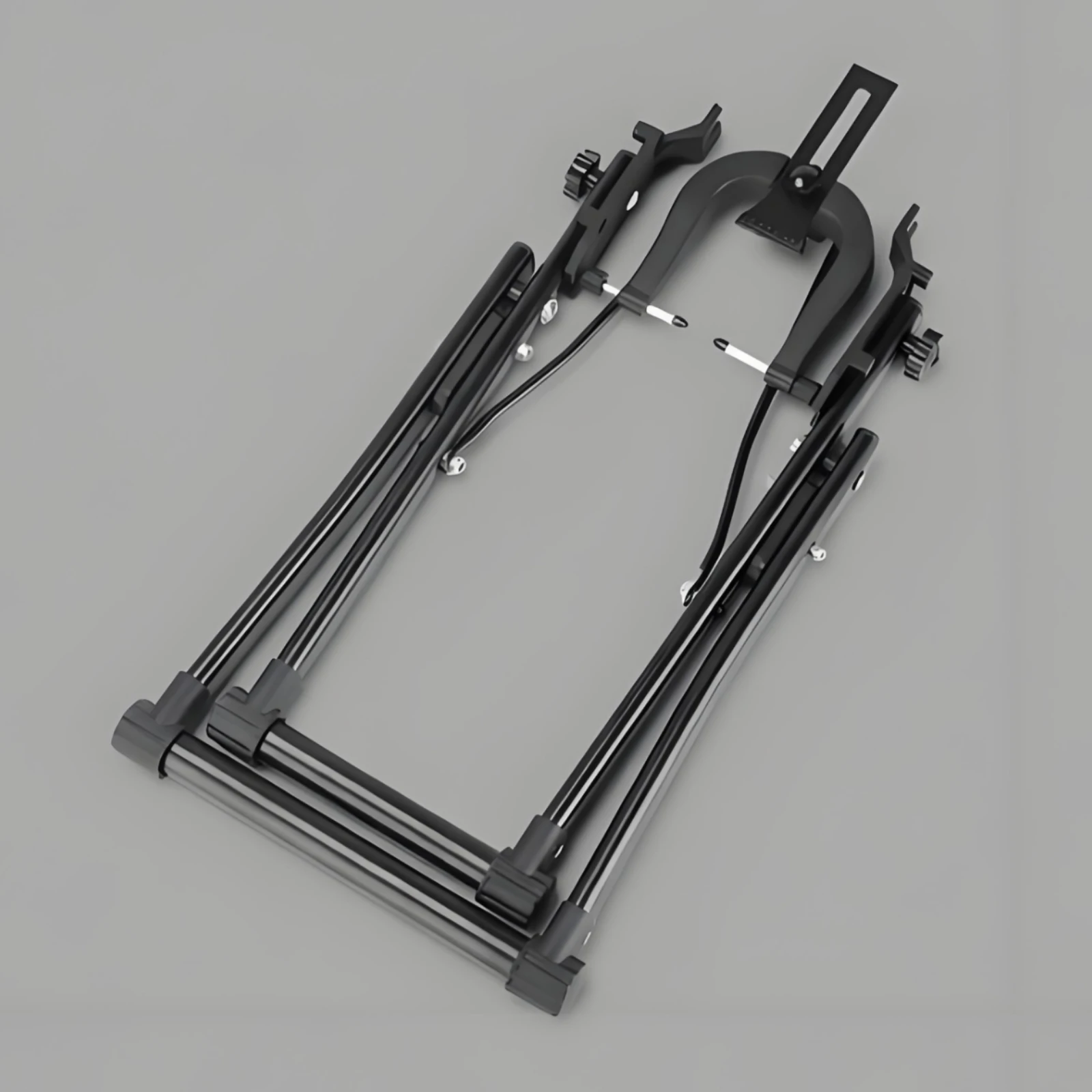 Cycle Wheel Truing Stand Nickel-Plated Screws Foldable Wheel Truing Stand Compact Storage Heavy-Duty Base
