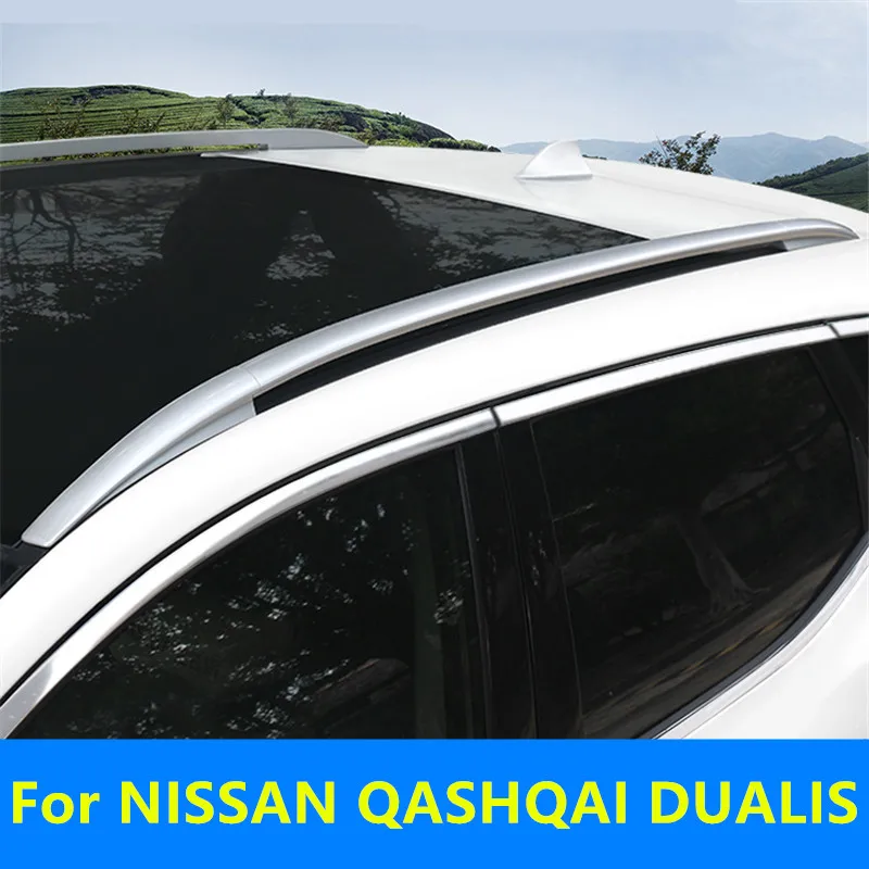 

For NISSAN QASHQAI DUALIS J11 2019-2022 Aluminum alloy luggage rack passenger car top rack travel rack car modification parts